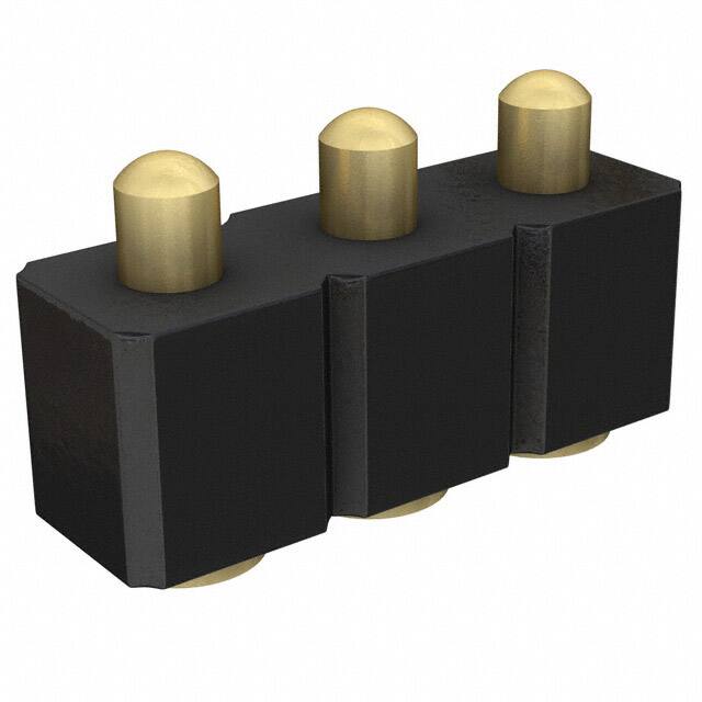 811-22-003-30-001101 CONN SPRING PISTON 3POS SMD