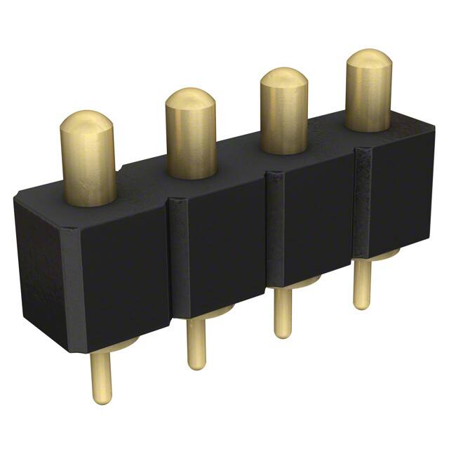 821-22-004-10-002101 CONN SPRING PISTON 4POS PCB