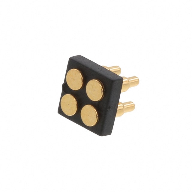 PH2-3B-04-MVF-4360 CONN SPRING PISTON 4POS SMD