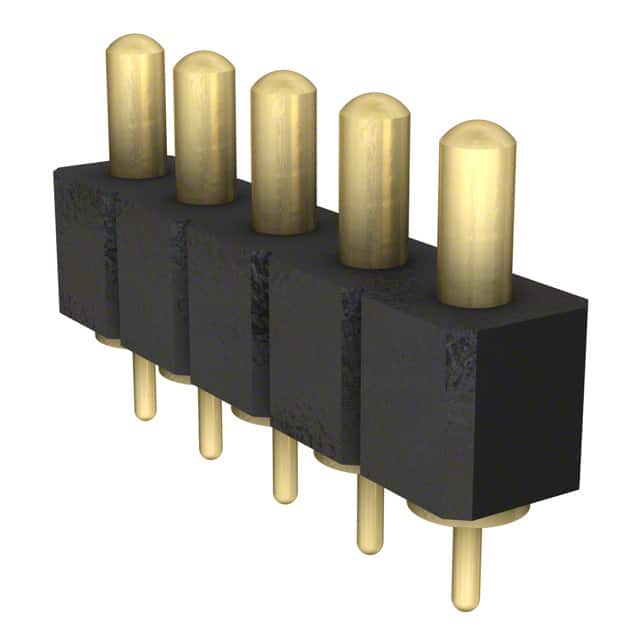 821-22-005-10-004101 CONN SPRING PISTON 5POS PCB