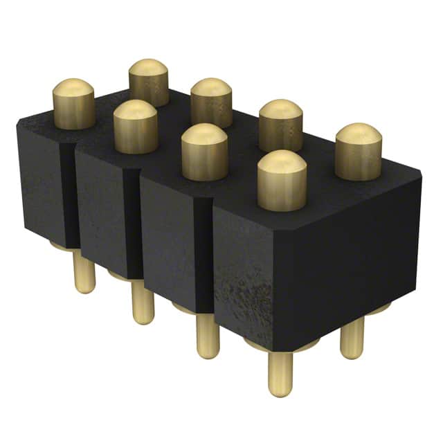 823-22-008-10-001101 CONN SPRING PISTON 8POS PCB