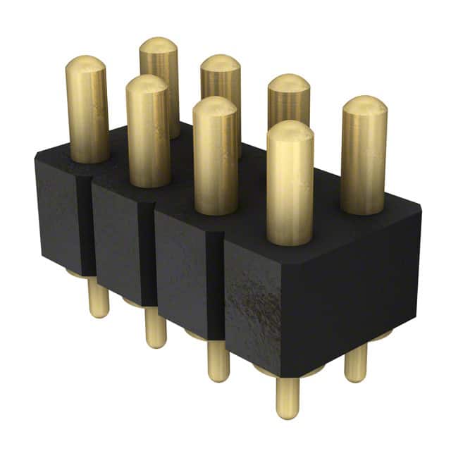 823-22-008-10-004101 CONN SPRING PISTON 8POS PCB