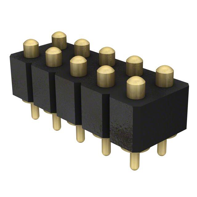 823-22-010-10-001101 CONN SPRING PISTON 10POS PCB