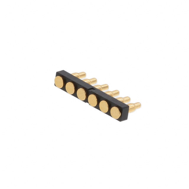 PH1-3B-06-MVF-4360 CONN SPRING PISTON 6POS SMD