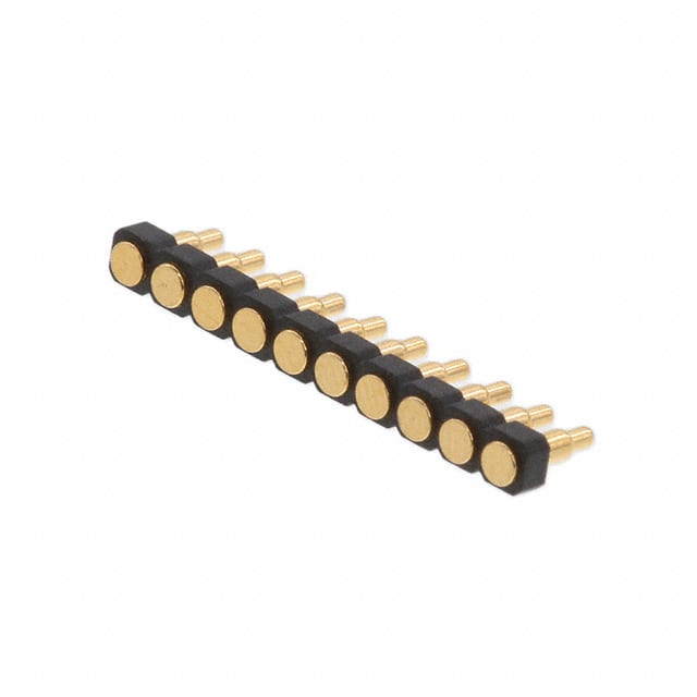 PH1-3B-10-MVF-4360 CONN SPRING PISTON 10POS SMD