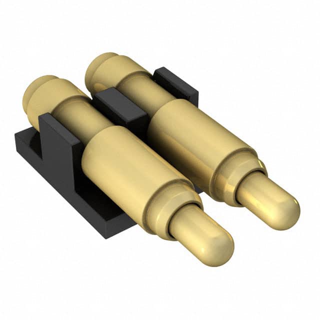 8PM-11-0002-02-131191 CONN SPRING PISTON 2POS R/A SMD