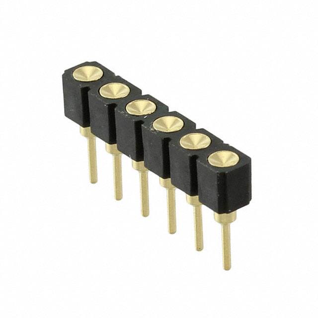 319-10-106-00-006000 CONN SPRING TARGET 6POS PCB