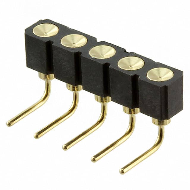 399-10-105-10-007000 CONN SPRING TARGET 5POS R/A PCB