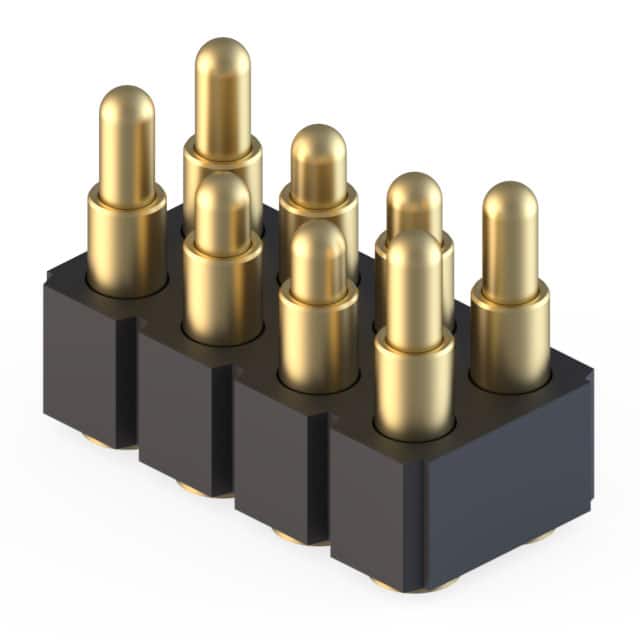 814-22-008-30-030101 FMLB SPRING-LOADED CONN, SMT DOU