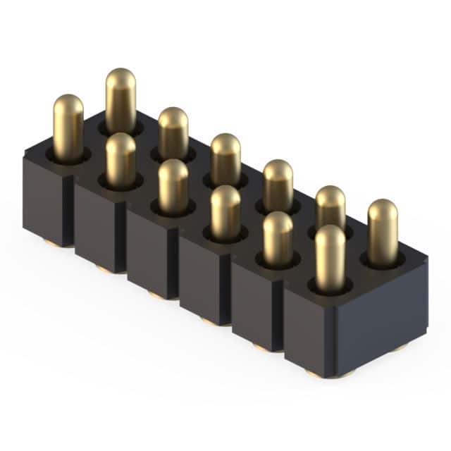 813-22-012-30-022101 FMLB SPRING-LOADED CONN, SMT DOU