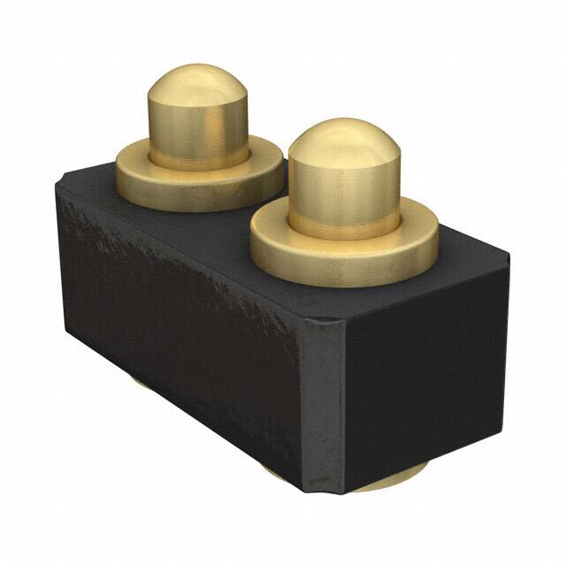 813-22-002-30-000101 CONN SPRING PISTON 2POS SMD