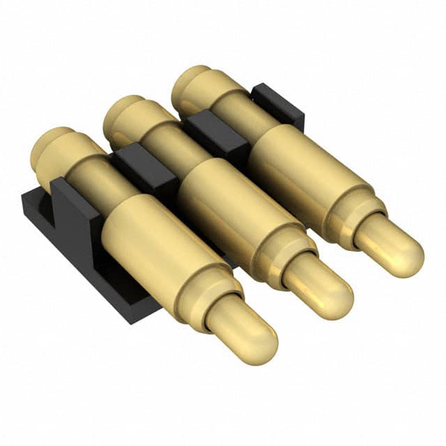 8PM-11-0003-02-131 CONN SPRING PISTON 3POS R/A SMD