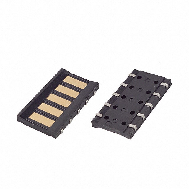 70ADJ-5-FL0G CONN SPRING MOD FEMALE 5POS SMD