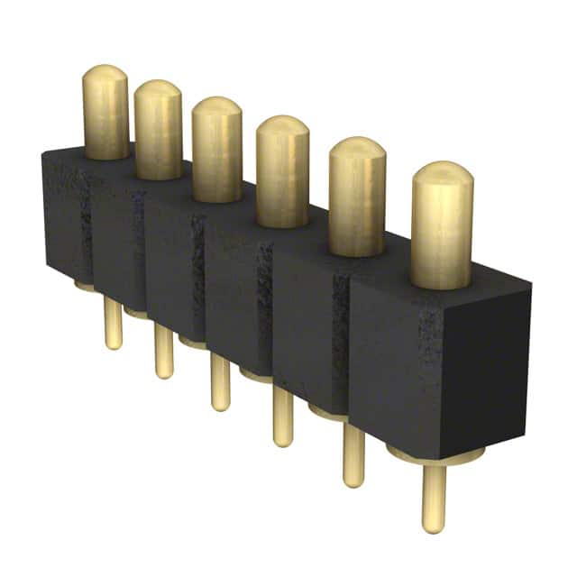821-22-006-10-003101 CONN SPRING PISTON 6POS PCB