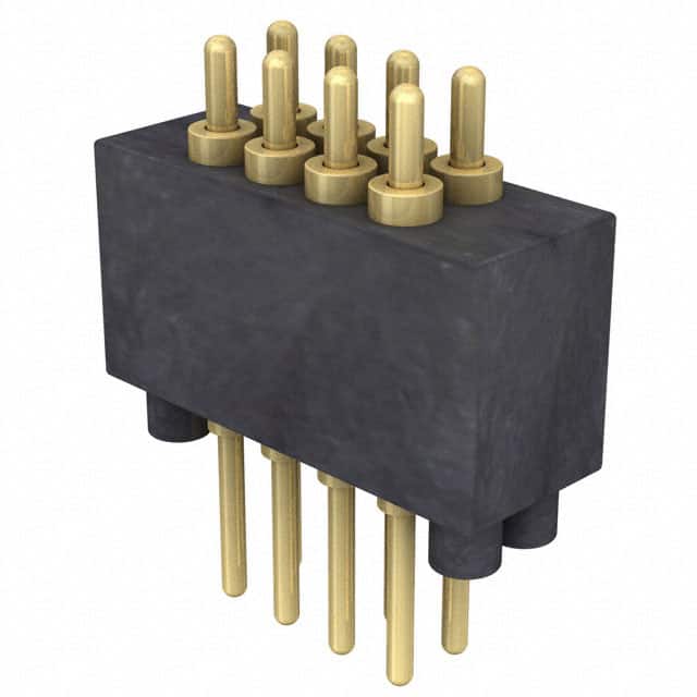 855-22-004-10-001101 CONN SPRING PISTON 4POS PCB