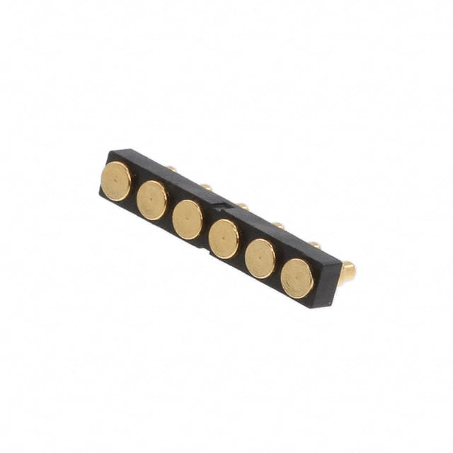 PH1-3B-06-MVF-3345 CONN SPRING PISTON 6POS SMD