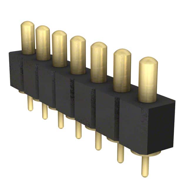 821-22-007-10-004101 CONN SPRING PISTON 7POS PCB