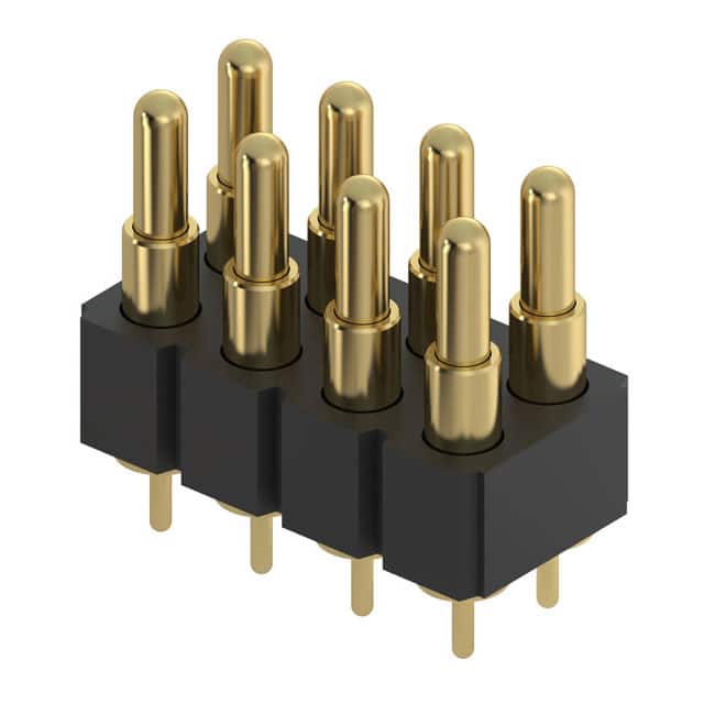 818-22-008-10-003101 CONN SPRING PISTON 8POS PCB