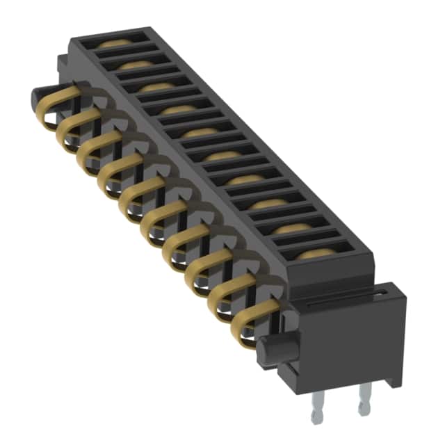 SIR1-10-L-S-A CONN SPRING MOD 10POS R/A SMD