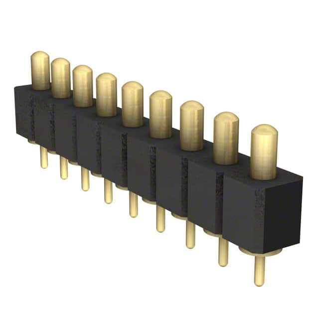 821-22-009-10-003101 CONN SPRING PISTON 9POS PCB