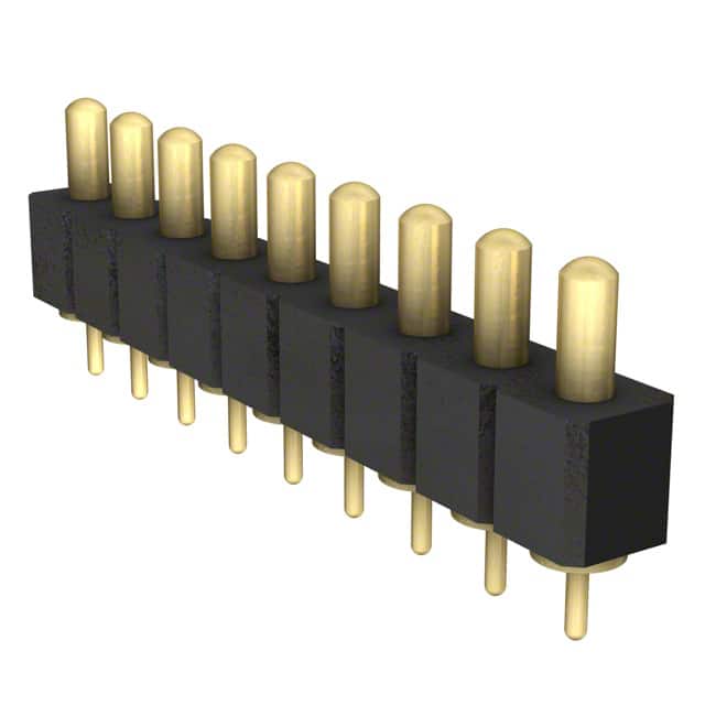 821-22-009-10-004101 CONN SPRING PISTON 9POS PCB
