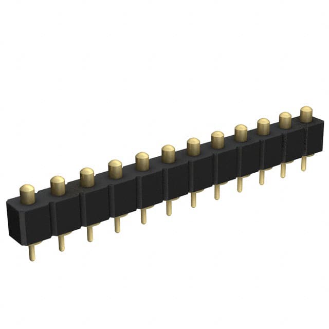 821-22-012-10-001101 CONN SPRING PISTON 12POS PCB