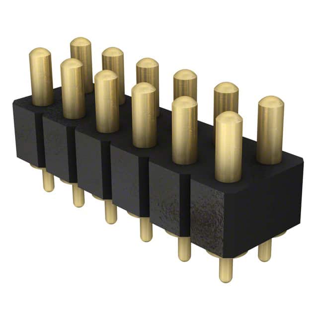 823-22-012-10-004101 CONN SPRING PISTON 12POS PCB