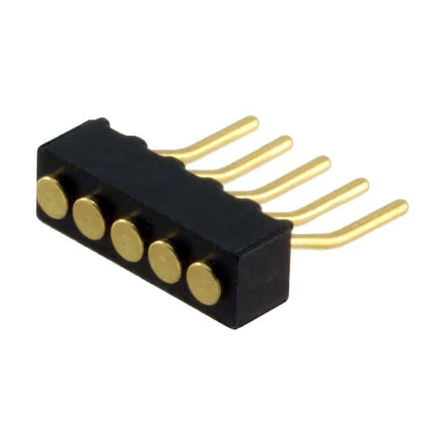 856-10-005-40-001000 CONN SPRING TARGET 5POS R/A SMD
