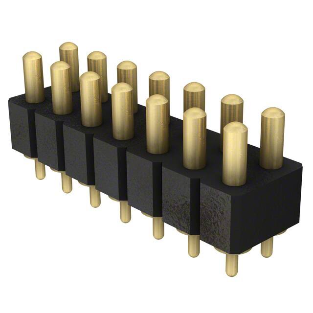 823-22-014-10-004101 CONN SPRING PISTON 14POS PCB