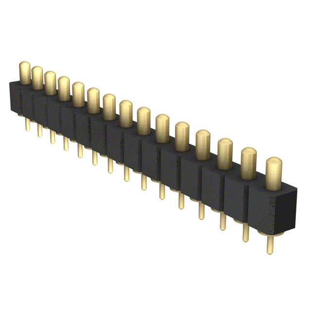 821-22-015-10-003101 CONN SPRING PISTON 15POS PCB
