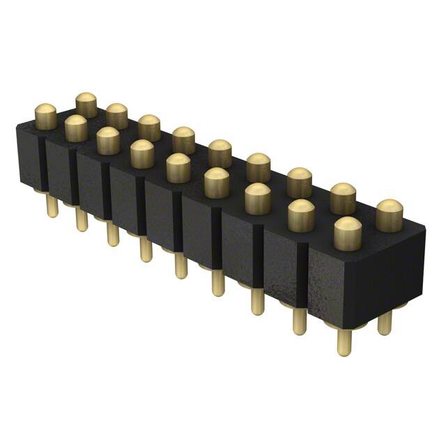 823-22-018-10-001101 CONN SPRING PISTON 18POS PCB