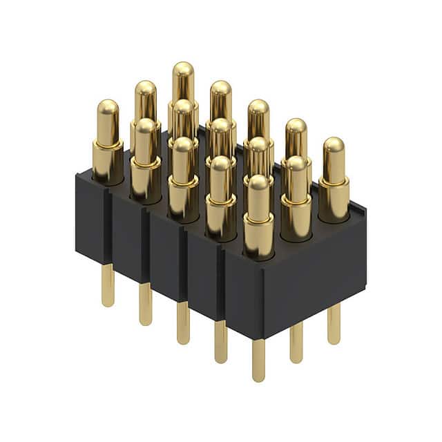 804-22-015-10-004101 CONN SPRING PISTON 15POS PCB