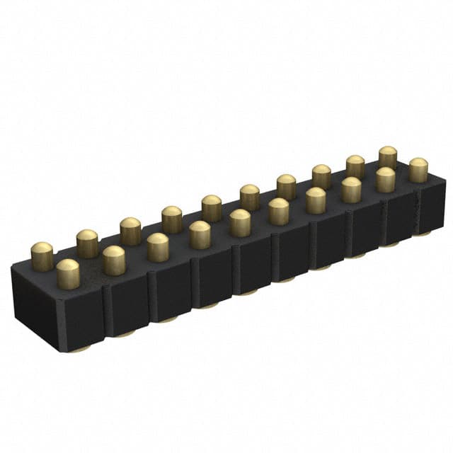 813-22-020-30-001101 CONN SPRING PISTON 20POS SMD