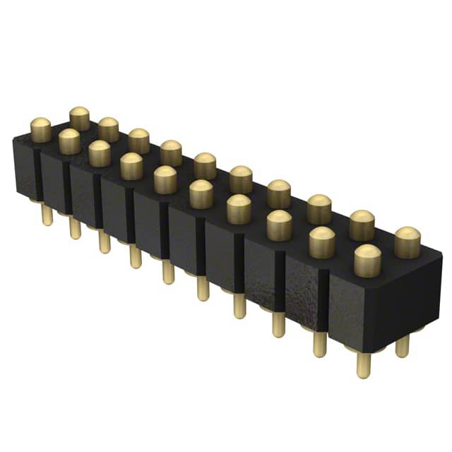 823-22-020-10-001101 CONN SPRING PISTON 20POS PCB