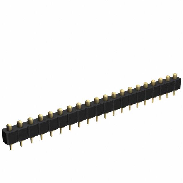 821-22-020-10-001101 CONN SPRING PISTON 20POS PCB