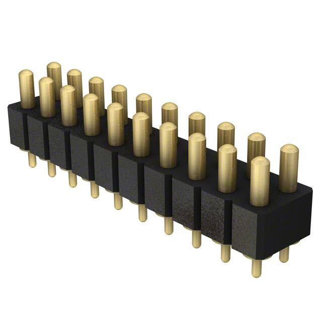 823-22-020-10-004101 CONN SPRING PISTON 20POS PCB