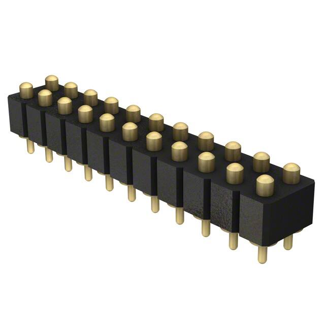 823-22-022-10-001101 CONN SPRING PISTON 22POS PCB