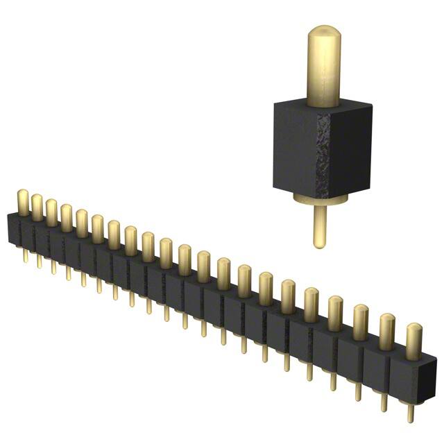821-22-021-10-004101 CONN SPRING PISTON 21POS PCB