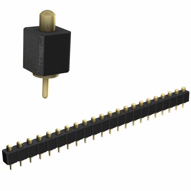 821-22-022-10-001101 CONN SPRING PISTON 22POS PCB