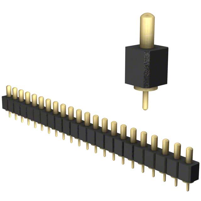 821-22-022-10-004101 CONN SPRING PISTON 22POS PCB