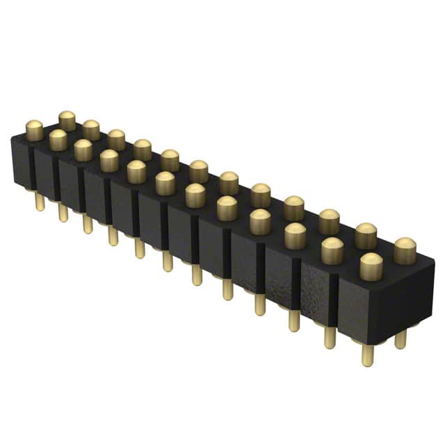 823-22-024-10-001101 CONN SPRING PISTON 24POS PCB