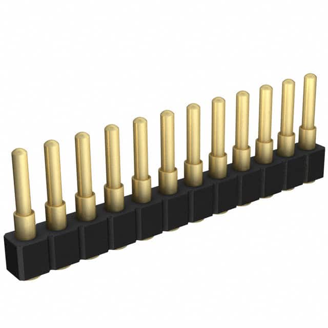 812-22-012-30-007101 CONN SPRING PISTON 12POS SMD