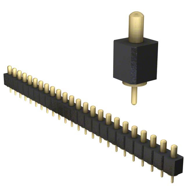 821-22-024-10-003101 CONN SPRING PISTON 24POS PCB