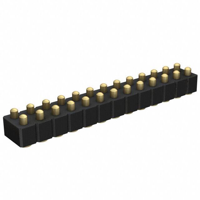 813-22-026-30-001101 CONN SPRING PISTON 26POS SMD