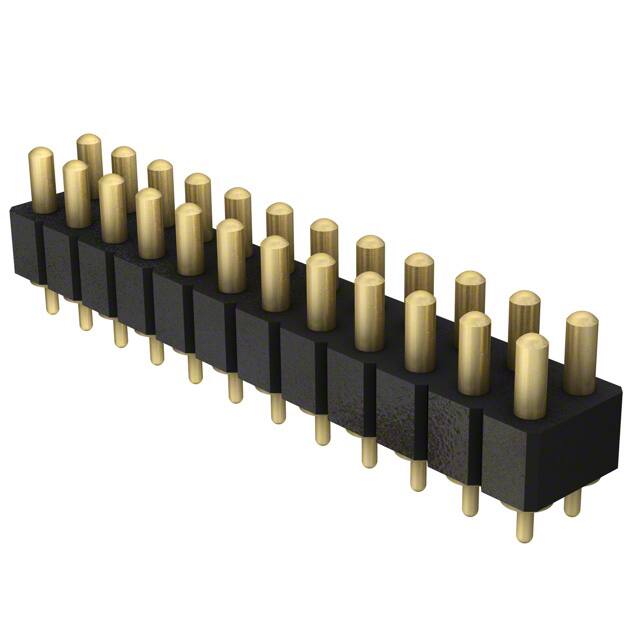 823-22-024-10-004101 CONN SPRING PISTON 24POS PCB