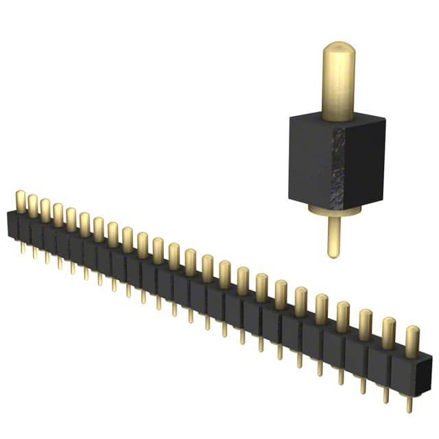 821-22-024-10-004101 CONN SPRING PISTON 24POS PCB