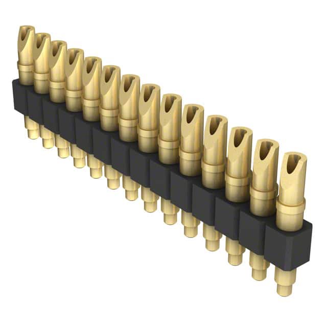 824-22-014-00-001000 CONN SPRING PISTON 14POS SLD PCB
