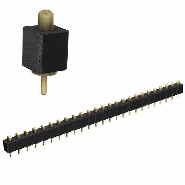 821-22-025-10-001101 CONN SPRING PISTON 25POS PCB