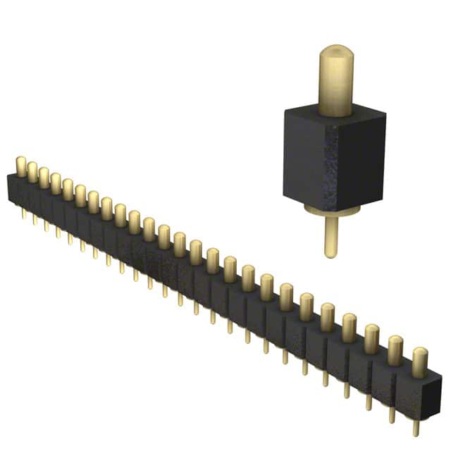 821-22-025-10-003101 CONN SPRING PISTON 25POS PCB