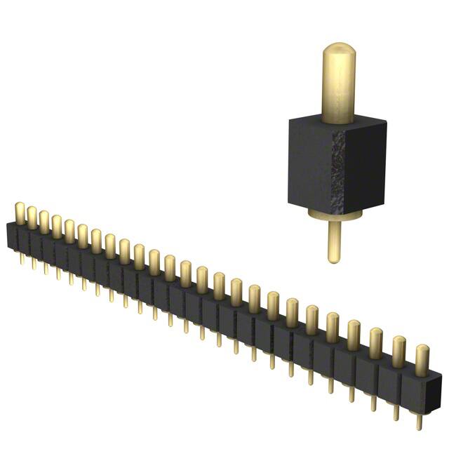 821-22-025-10-004101 CONN SPRING PISTON 25POS PCB